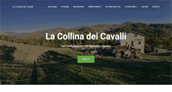 Desktop Screenshot of lacollinadeicavalli.com