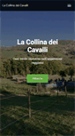 Mobile Screenshot of lacollinadeicavalli.com